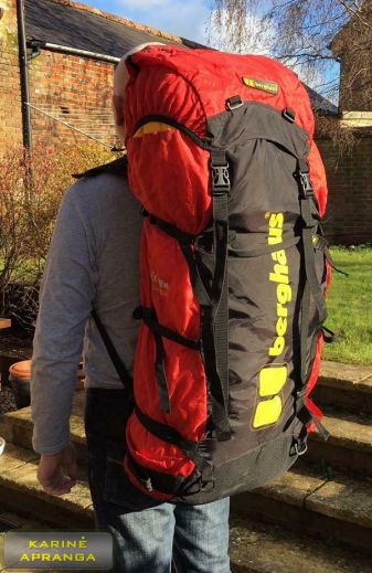 Kuprinė Berghaus 80L. Backpack Berghaus Extrem Expedition.