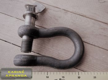 Krovinio tvirtinimo jungtis 5 tonų (STAINLESS STEEL SAFE WORKING LOAD D SHACKLES)