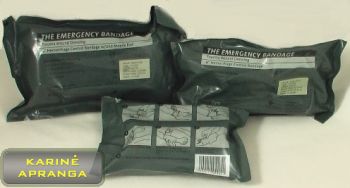 Pirmosios medicininės pagalbos paketas/bintas (Emergency Bandage)