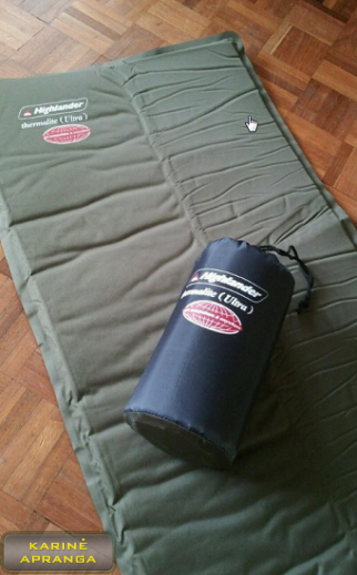 Highlander Thermalite Ultra kilimėlis , mažai naudotas (Highlander Thermalite Ultra Mat, used, Grade 1) 