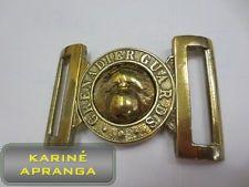Žalvarinė sagtis.