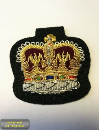 Siuvinėtas WO2  laipsnis, karūna  D.Britanija Nr.2