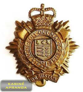 Karališkosios logistikos ženklas. Badge Royal Logistic Corps.