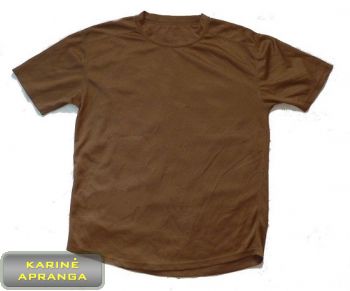 Britų kariuomenės  marškinėliai, rudi