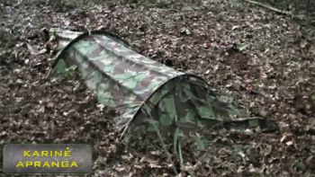 Shelter for one man special forces UK army