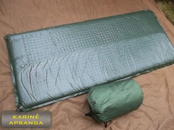 Britų kariuomenės kilimėlis, naudotas (British Army Multimat Thermal Rest Self Inflating NATO 35S Mat, used, Grade 2) 