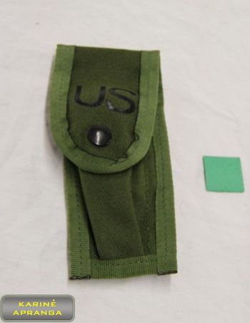 JAV kariuomenės dėtuvės dėklas (naujas). (US army, pistol magasine, nelon holster) 
